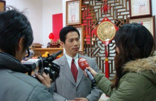 三立電視台採訪